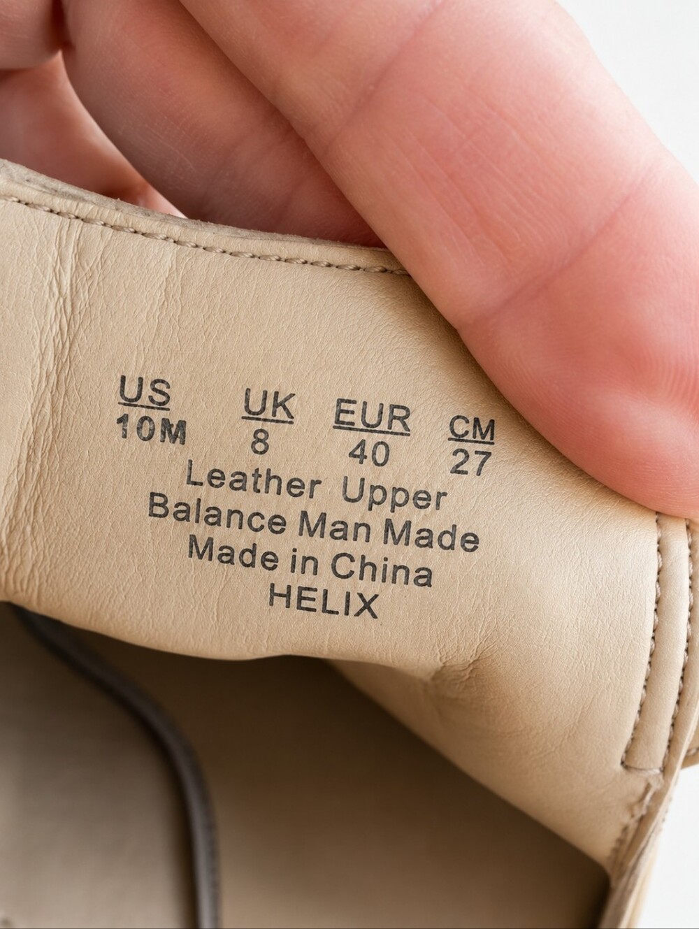 Franco Sarto Helix Slingback Block Heel Sandals Taupe Leather Size 10 - Picture 7 of 14